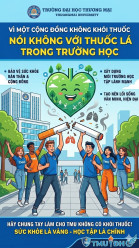 HƯỞNG ỨNG TUẦN LỄ QUỐC GIA KHÔNG THUỐC LÁ (25/5 - 31/5)